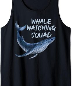 Orca Whale Watching Squad Tank Top