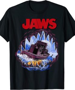 Mouth View Of Orca Poster Style T-Shirt